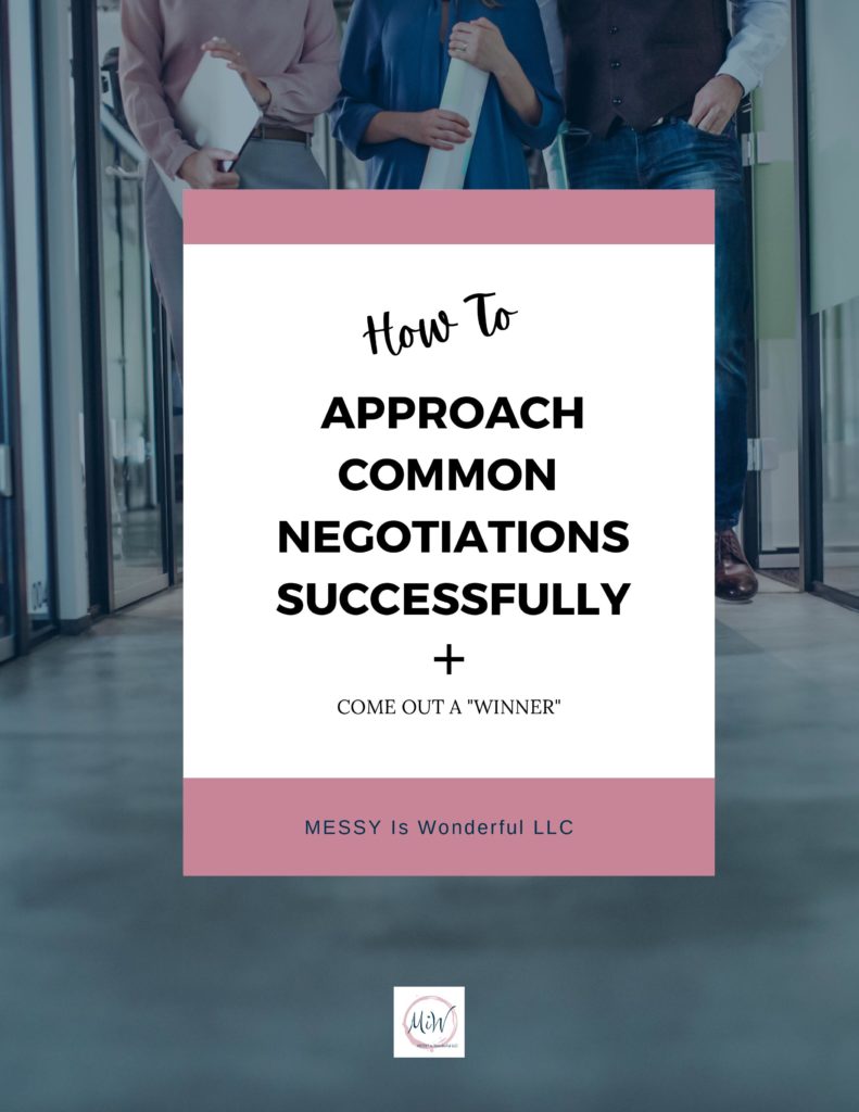 How to Approach Common Negotiations Successfully E-Book Cover